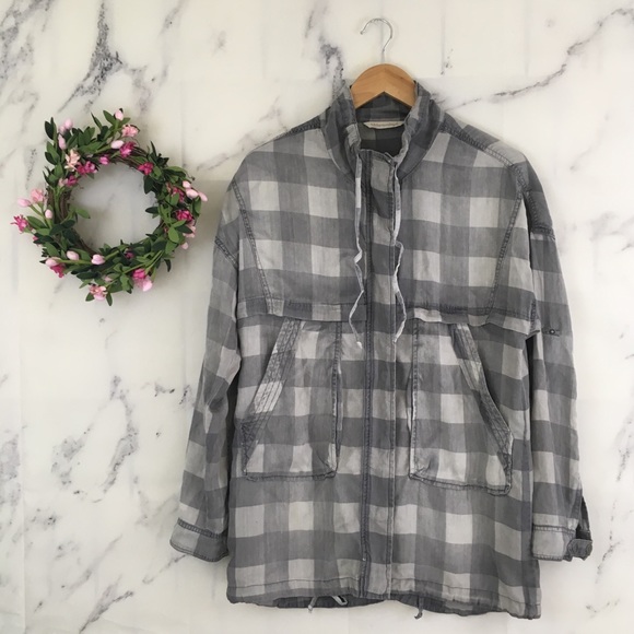 Soft Surroundings Jackets & Blazers - Soft Surroundings Buffalo Checkered Jacket